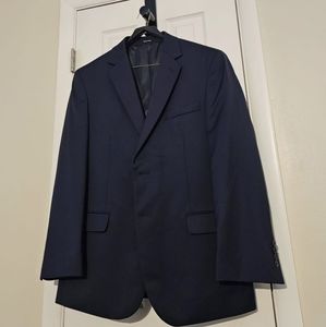 NWOT: Pronto Uomo Platinum Navy Suit Jacket Modern Fit - Size 44 R